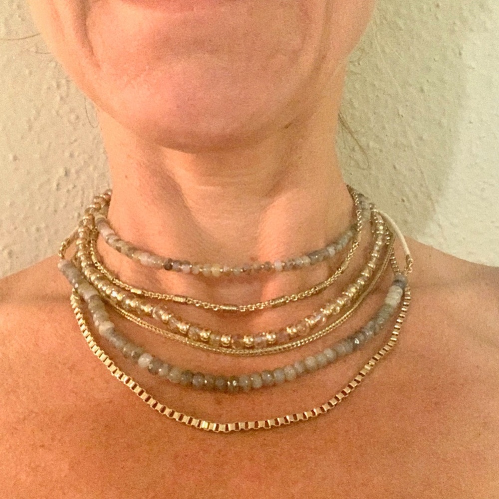 WHBM Multi-Strand Necklace - Picture 4 of 5